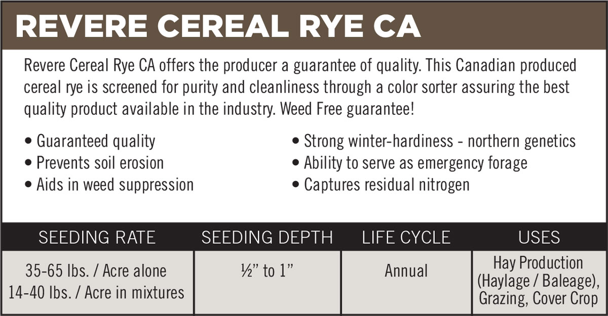 Revere Cereal Rye CA